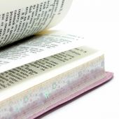 Библия каноническая 075SB (ред. 1998 г.розовая искусственная кожа)
